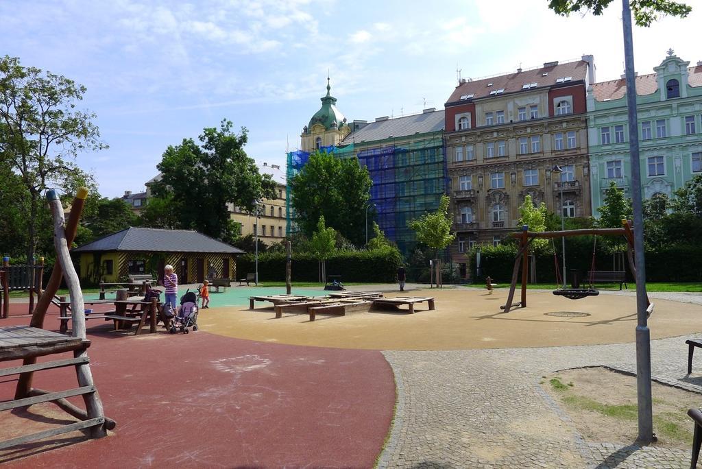 Condo Vinohrady II Prag Oda fotoğraf